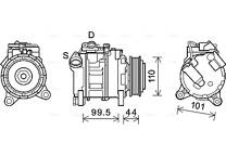 Compressor, air conditioning
