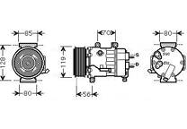 Compressor, air conditioning