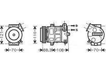 Compressor, air conditioning
