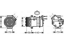 Compressor, air conditioning