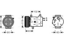 Compressor, air conditioning