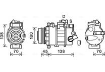 Compressor, air conditioning