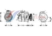 Compressor, airconditioning