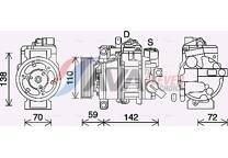 Compressor, airconditioning