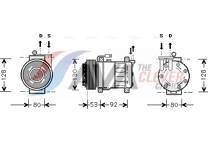 Compressor, airconditioning