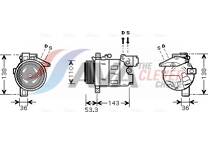 Compressor, airconditioning