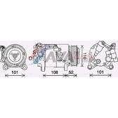 Compressor, airconditioning AVA QUALITY COOLING  - BWAK567