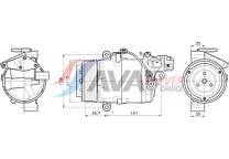 Compressor, airconditioning