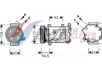 Compressor, airconditioning