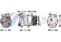 Compressor, airconditioning