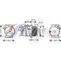 Compressor, airconditioning AVA QUALITY COOLING  - FDAK433