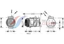 Compressor, airconditioning