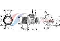 Compressor, airconditioning