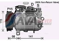 Compressor, airconditioning