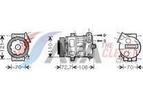 Compressor, airconditioning