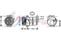 Compressor, airconditioning