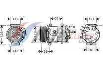 Compressor, airconditioning