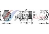 Compressor, airconditioning