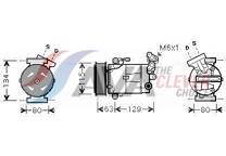 Compressor, airconditioning
