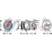 Compressor, airconditioning AVA QUALITY COOLING  - RTK486