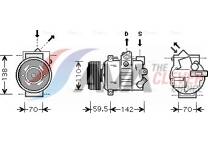 Compressor, airconditioning