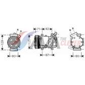 Compressor, ar condicionado AVA QUALITY COOLING  - RTK401