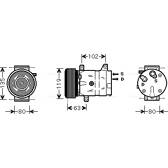 Compressore, Climatizzatore AVA QUALITY COOLING  - RTAK440