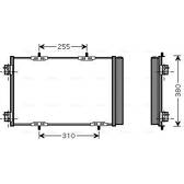 Condensador, aire acondicionado AVA QUALITY COOLING  - PEA5291D