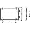 Condenser air conditioning AVA QUALITY COOLING  - FTA5302