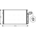 Condenser, air conditioning AVA QUALITY COOLING  - VO5139