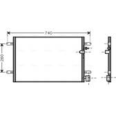 Condenseur climatisation AVA QUALITY COOLING  - AI5237