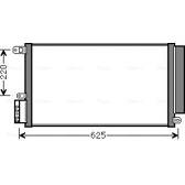Condenseur climatisation AVA QUALITY COOLING  - ALA5115D