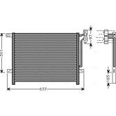 Condenseur climatisation AVA QUALITY COOLING  - BW5203