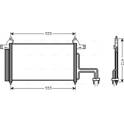 Condenseur climatisation AVA QUALITY COOLING  - FT5253D