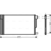Condenseur climatisation AVA QUALITY COOLING  - FTA5314D