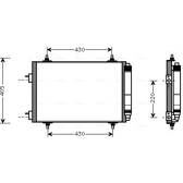 Condenseur climatisation AVA QUALITY COOLING  - PEA5209D