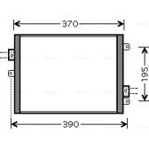 Condenseur climatisation AVA QUALITY COOLING  - PRA5052