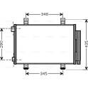 Condenseur climatisation AVA QUALITY COOLING  - SZA5116D