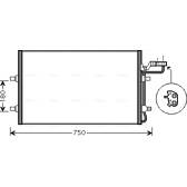 Condenseur climatisation AVA QUALITY COOLING  - VO5149