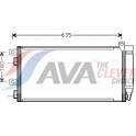 Condensator, airconditioning AVA QUALITY COOLING  - BWA5256D