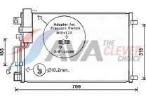 Condensor, airconditioning