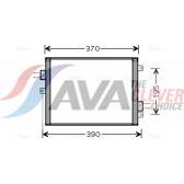 Condensor, airconditioning AVA QUALITY COOLING  - PRA5052