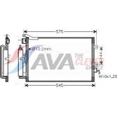 Condensator, airconditioning AVA QUALITY COOLING  - RT5417D