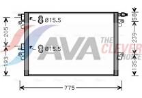 Condensor, airconditioning