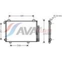 Condensator, airconditioning AVA QUALITY COOLING  - TO5267D