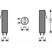 Dryer, air conditioning AVA QUALITY COOLING  - FDD584