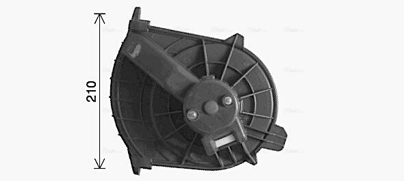 Electric Motor, interior blower