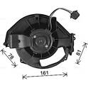 Electric Motor, interior blower AVA QUALITY COOLING  - AI8452