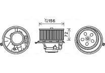 Electric Motor, interior blower