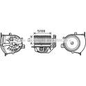 Electric Motor, interior blower AVA QUALITY COOLING  - RT8585